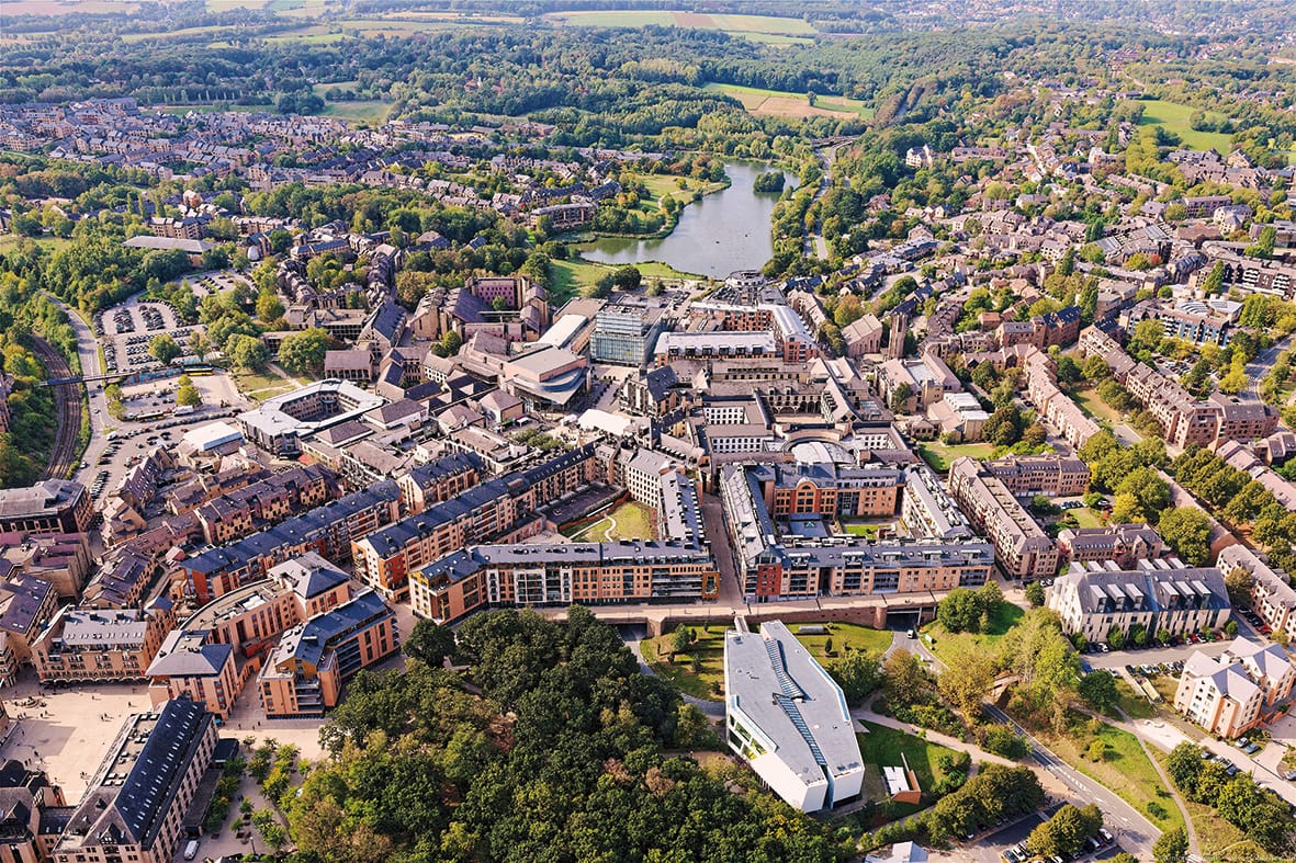 Louvain la neuve - ville - city - belgique - belgium - ottignies - LLN - ville universitaire - university city