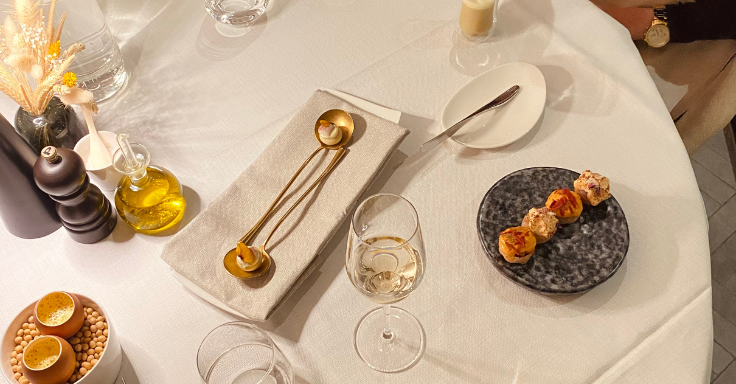 Fine dining experience at Akko – Gourmet restaurant in Belgium, perfect for a romantic dinner