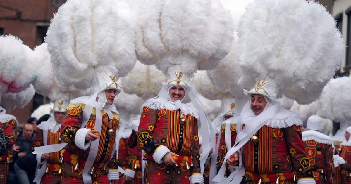 Carnaval de binche - Binche Carnival - défilé - mars 2025 - que faire en mars 2025 - what to do in march 